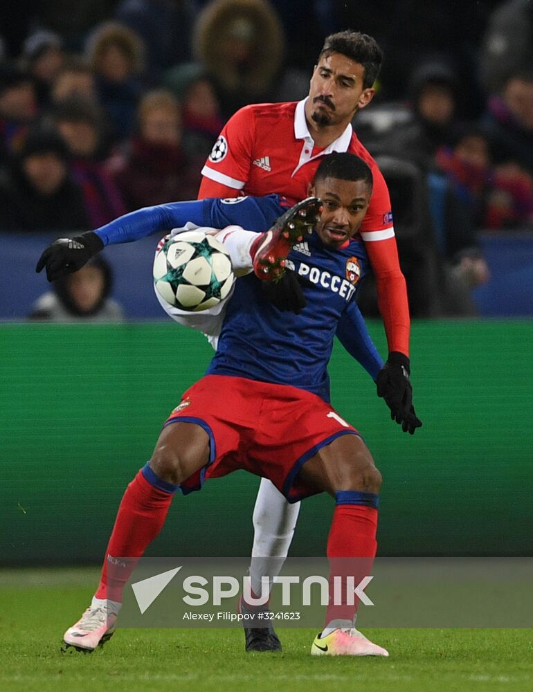 Football. UEFA Champions League. CSKA vs. Benfica