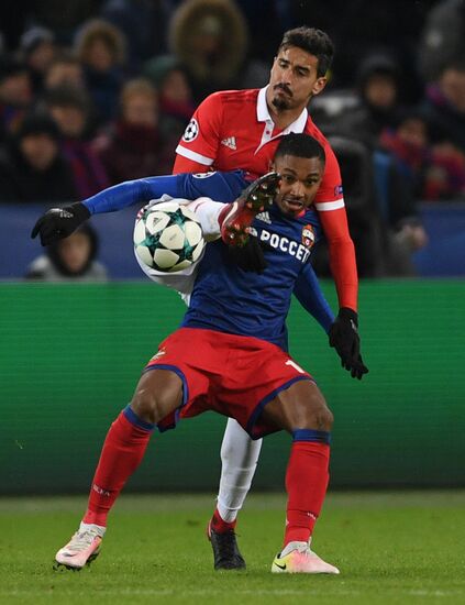 Football. UEFA Champions League. CSKA vs. Benfica