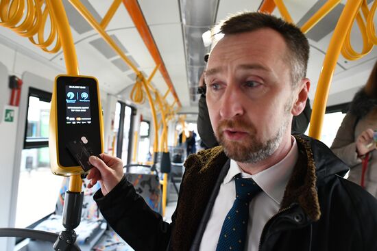 Contactless payment options for surface transport