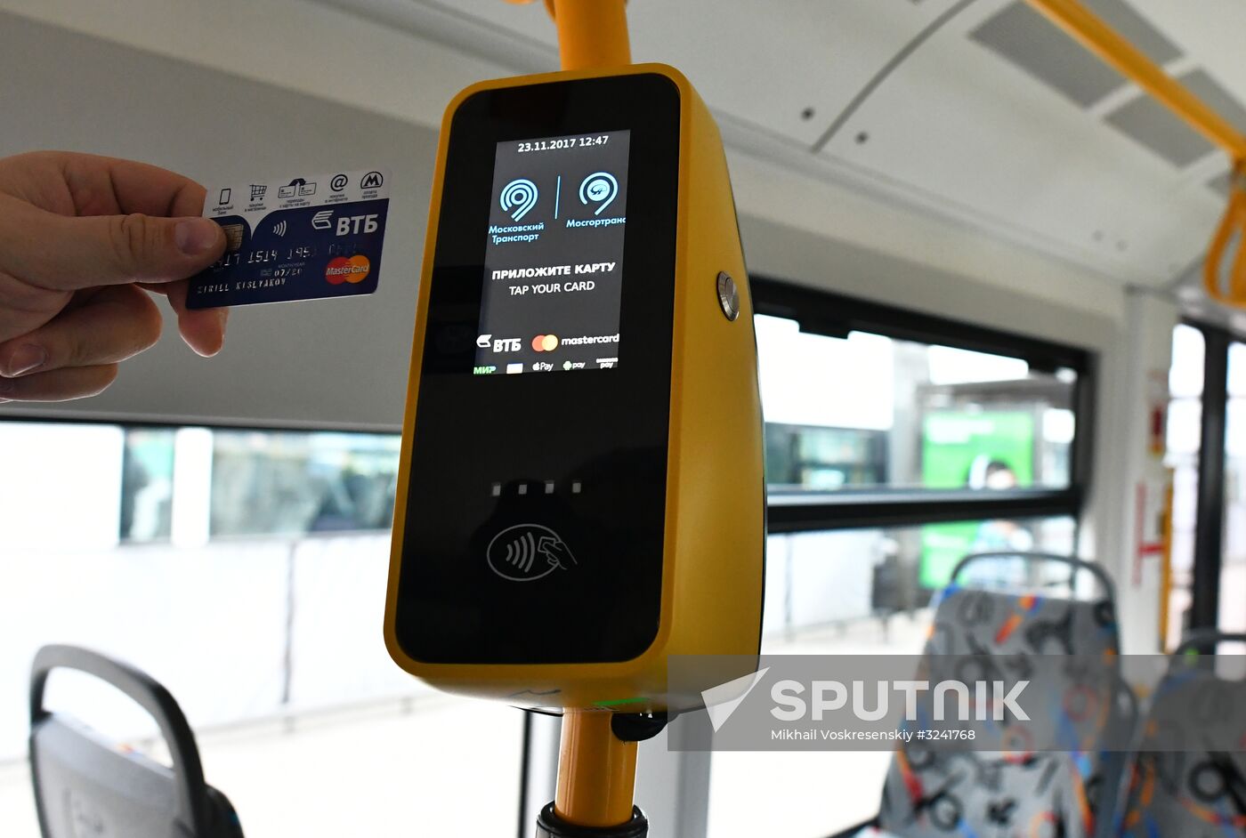 Contactless payment options for surface transport