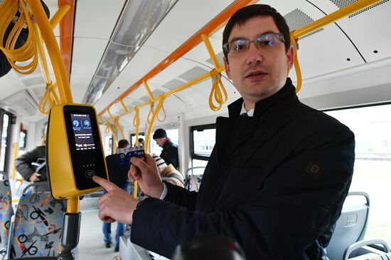 Contactless payment options for surface transport