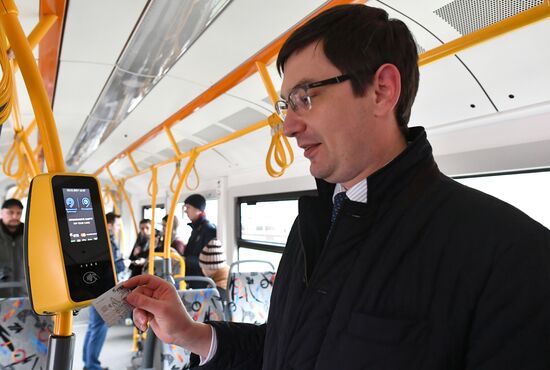 Contactless payment options for surface transport