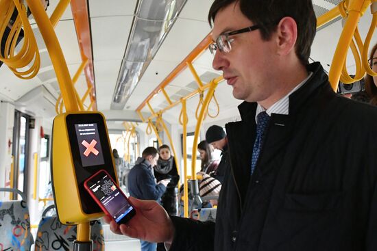 Contactless payment options for surface transport