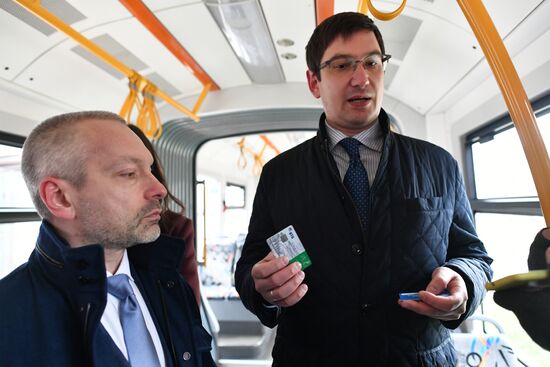 Contactless payment options for surface transport