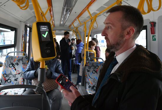Contactless payment options for surface transport