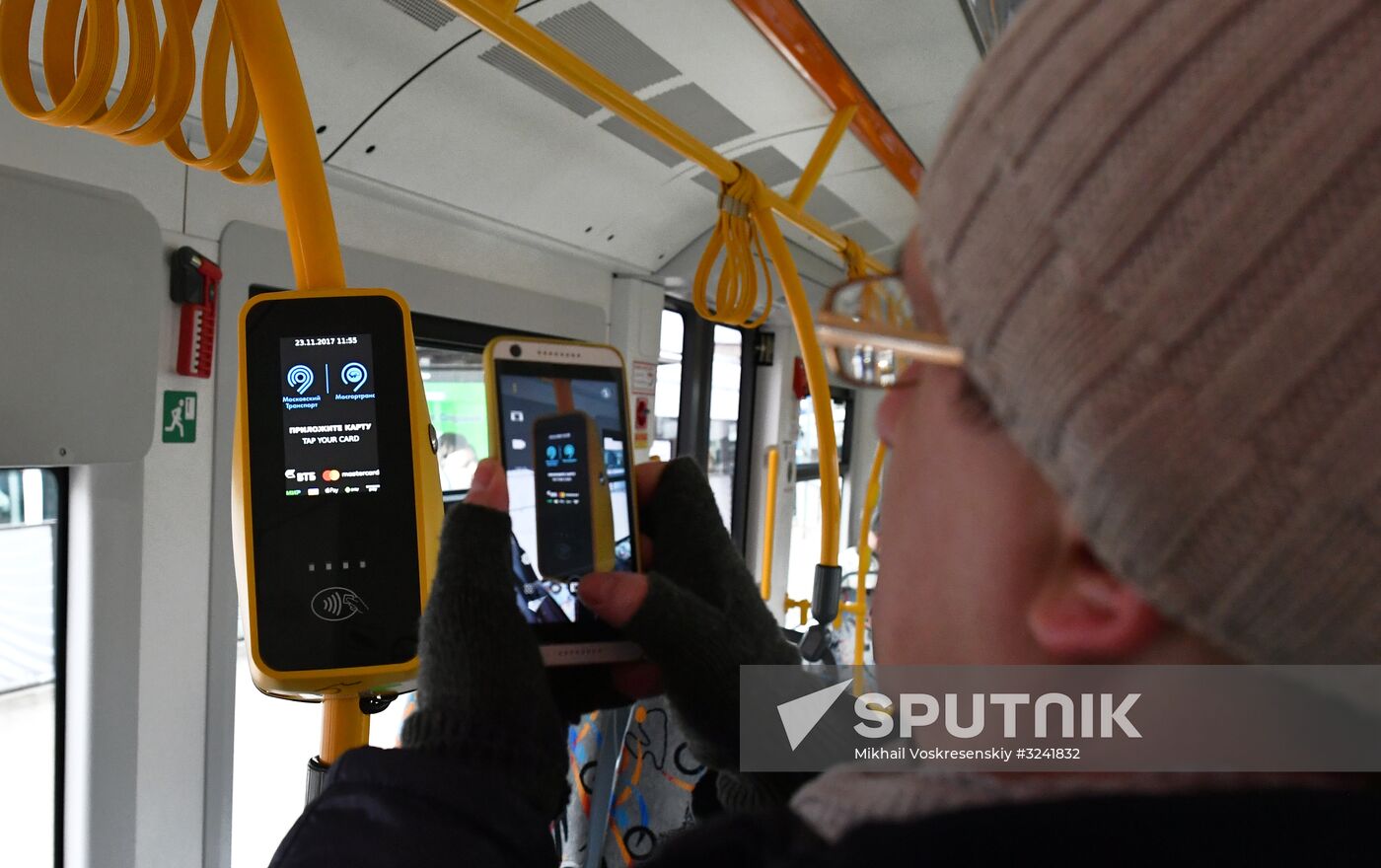 Contactless payment options for surface transport
