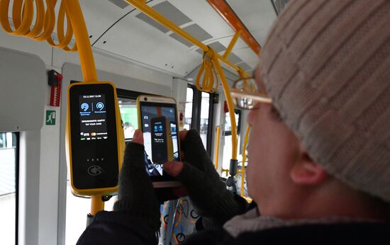 Contactless payment options for surface transport