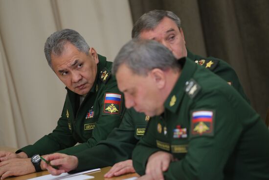 President Putin chairs meeting on army modernization