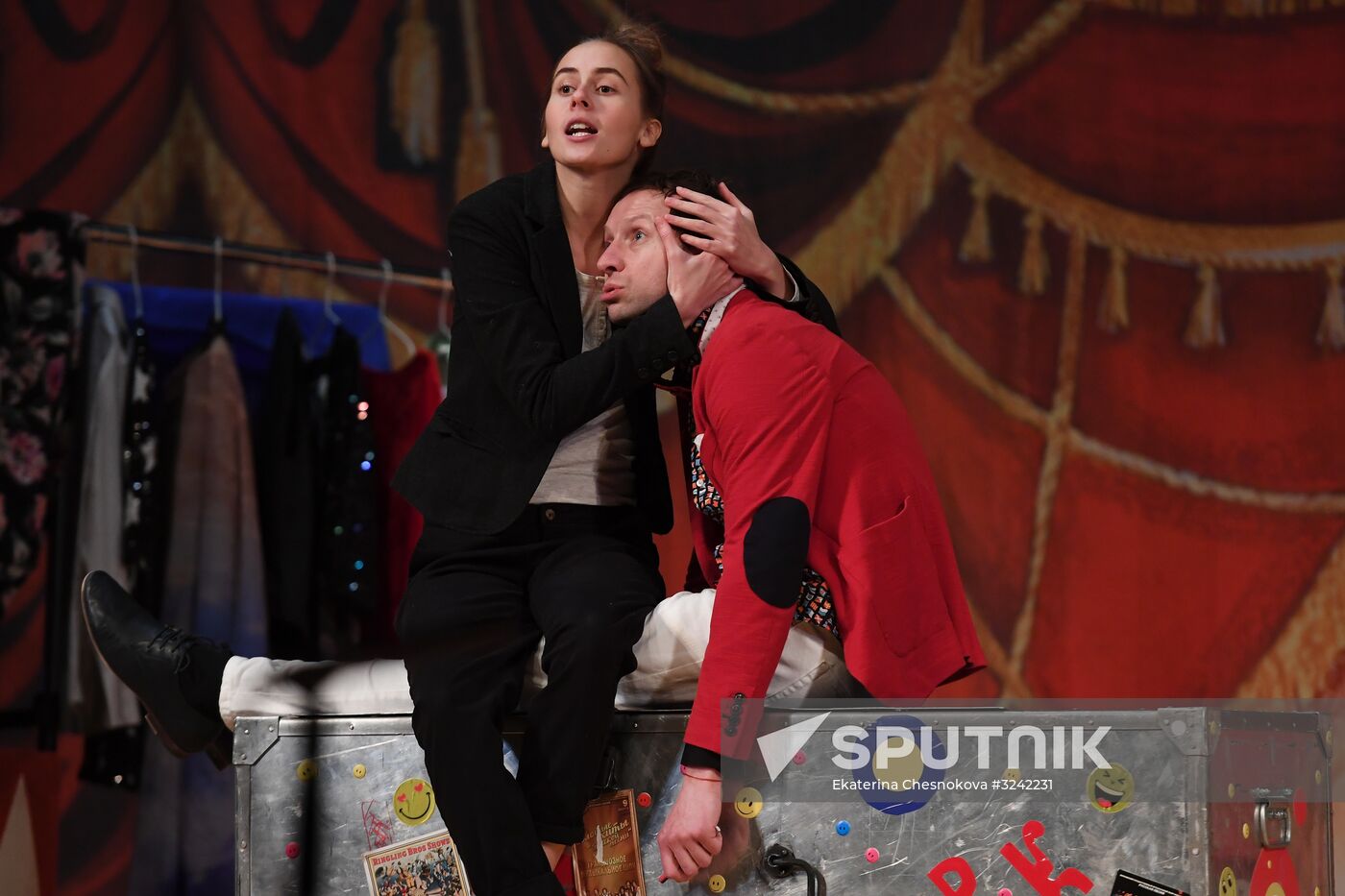 "High Wire Act" premieres at a Moscow theater