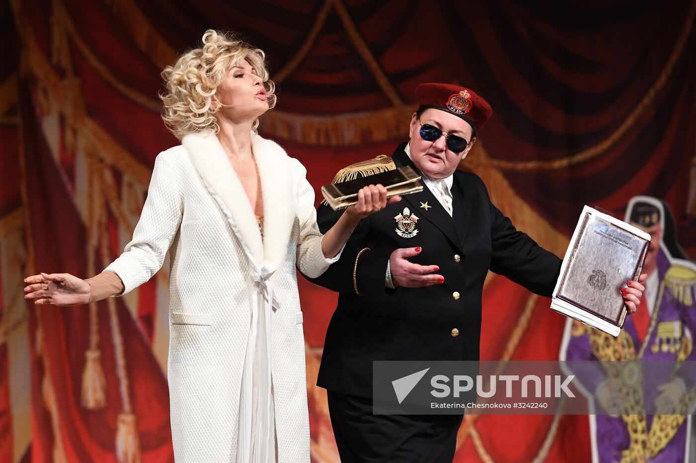 "High Wire Act" premieres at a Moscow theater