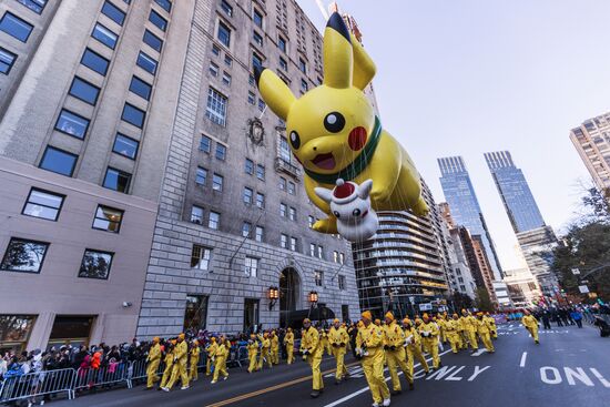 Macy's Thanksgiving Day Parade in NYC