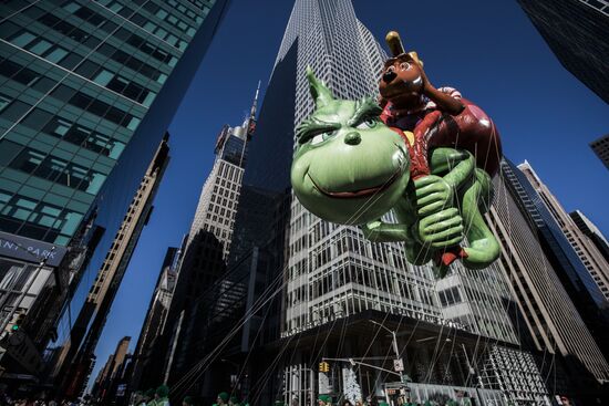 Macy's Thanksgiving Day Parade in NYC