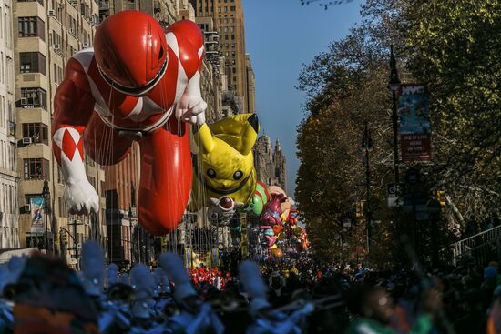 Macy's Thanksgiving Day Parade in NYC