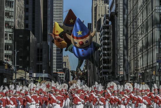 Macy's Thanksgiving Day Parade in NYC