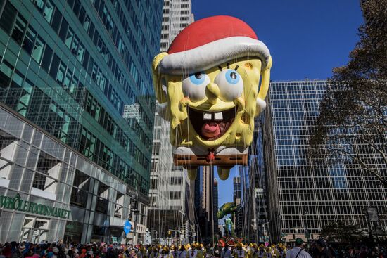 Macy's Thanksgiving Day Parade in NYC