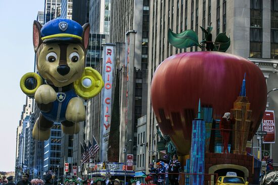 Macy's Thanksgiving Day Parade in NYC