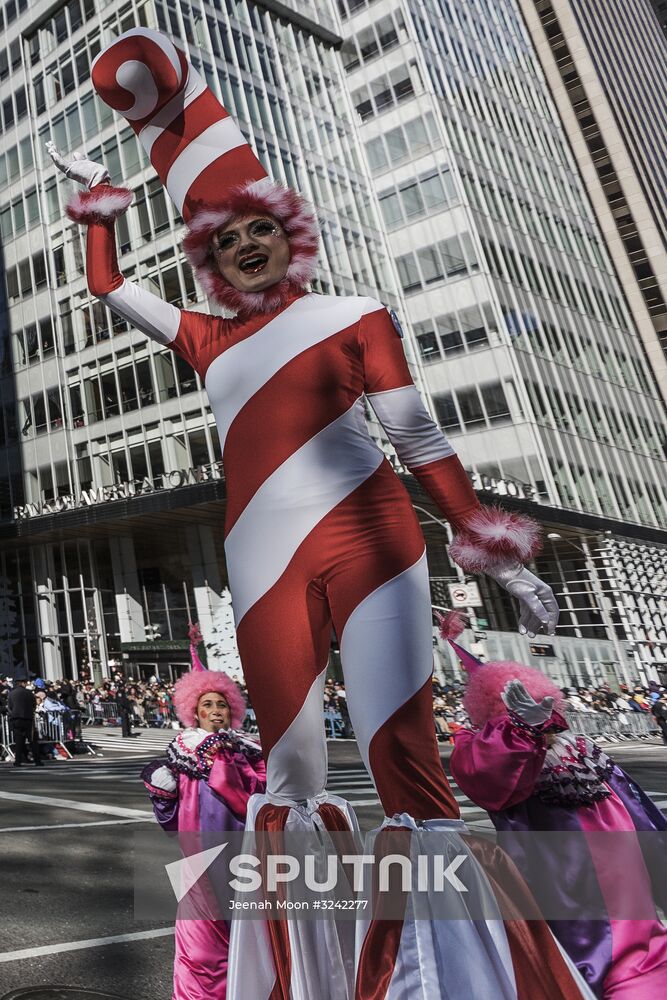 Macy's Thanksgiving Day Parade in NYC