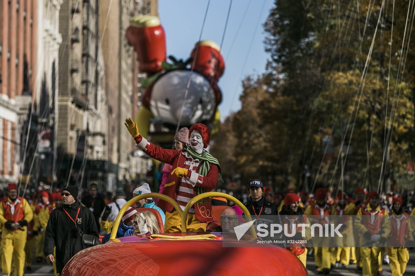 Macy's Thanksgiving Day Parade in NYC
