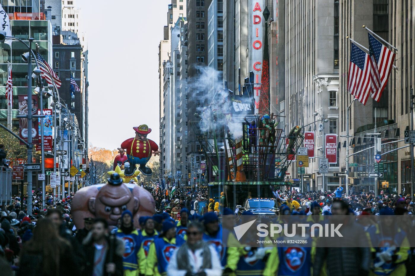 Macy's Thanksgiving Day Parade in NYC