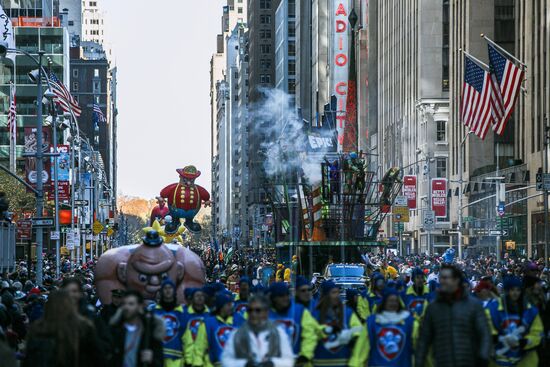 Macy's Thanksgiving Day Parade in NYC