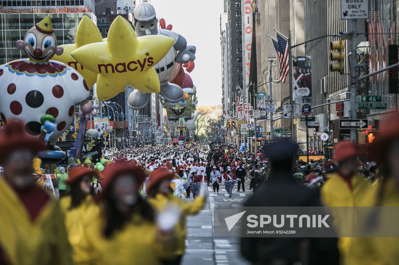 Macy's Thanksgiving Day Parade in NYC