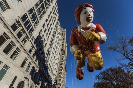 Macy's Thanksgiving Day Parade in NYC
