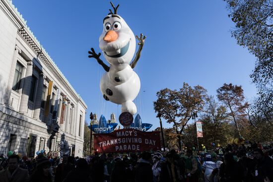 Macy's Thanksgiving Day Parade in NYC
