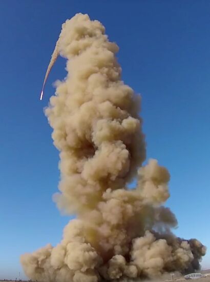 Intermissile launch from Sary Shagan testing ground