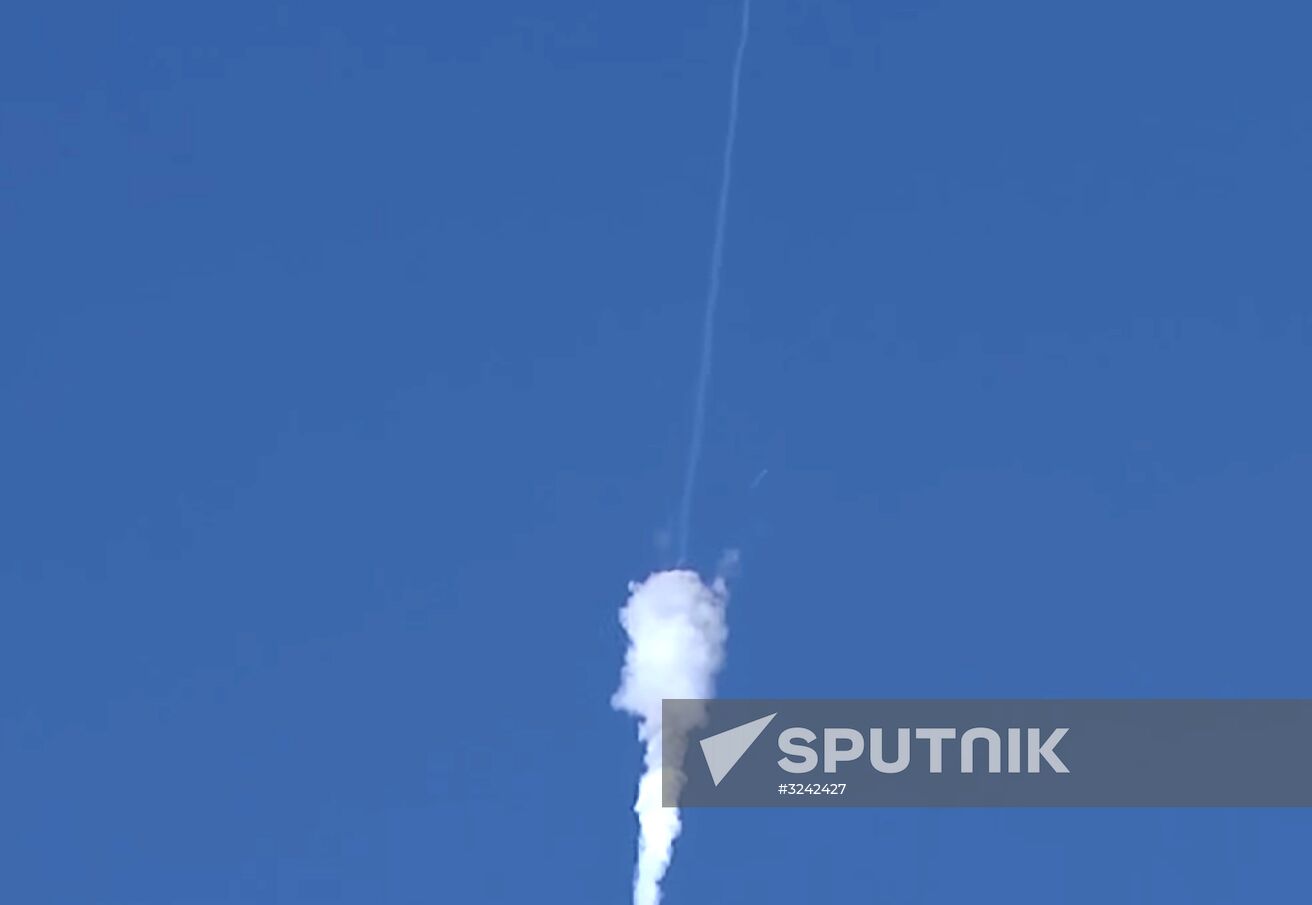 Intermissile launch from Sary Shagan testing ground