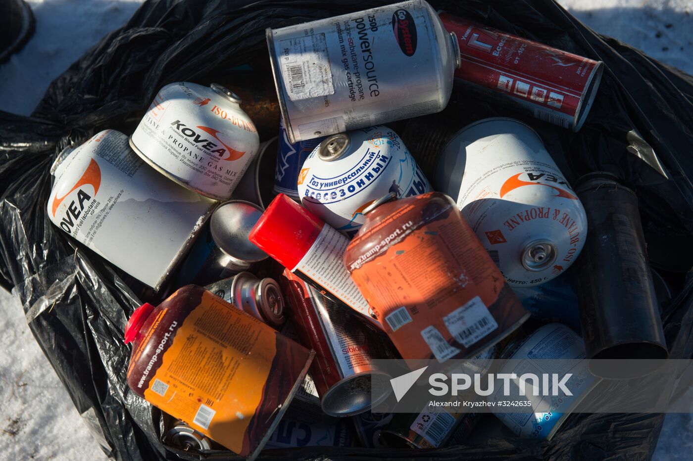 Campaign for cleaning up foot of Belukha Mountain