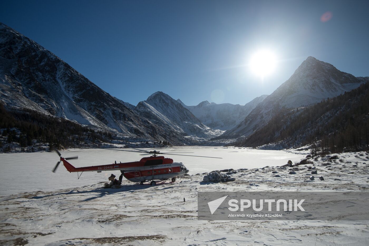 Campaign for cleaning up foot of Belukha Mountain