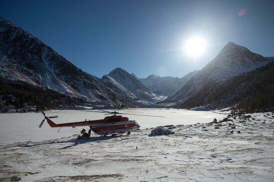 Campaign for cleaning up foot of Belukha Mountain