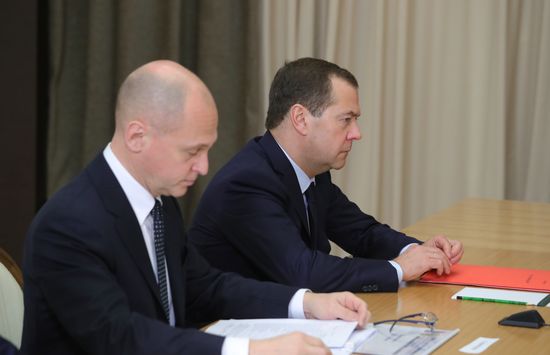 Russian President Vladimir Putin chairs meeting on economic matters