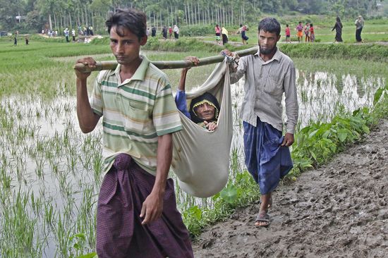Rohingya refugees in Bangladesh