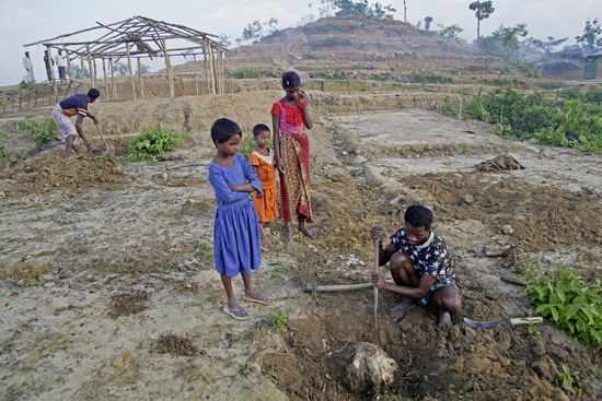 Rohingya refugees in Bangladesh