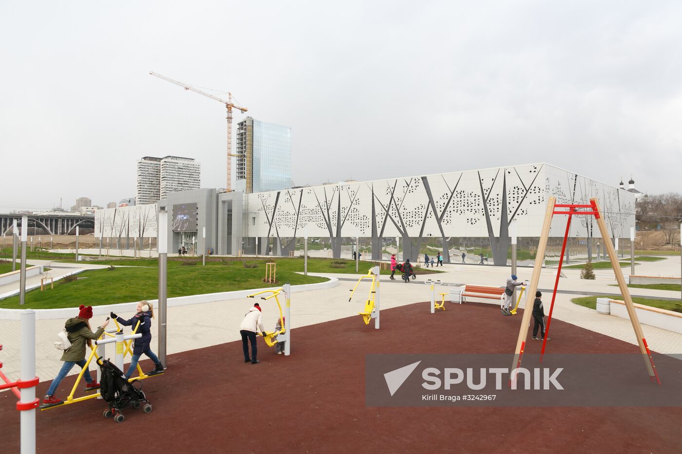 2018 FIFA World Cup press center in Volgograd