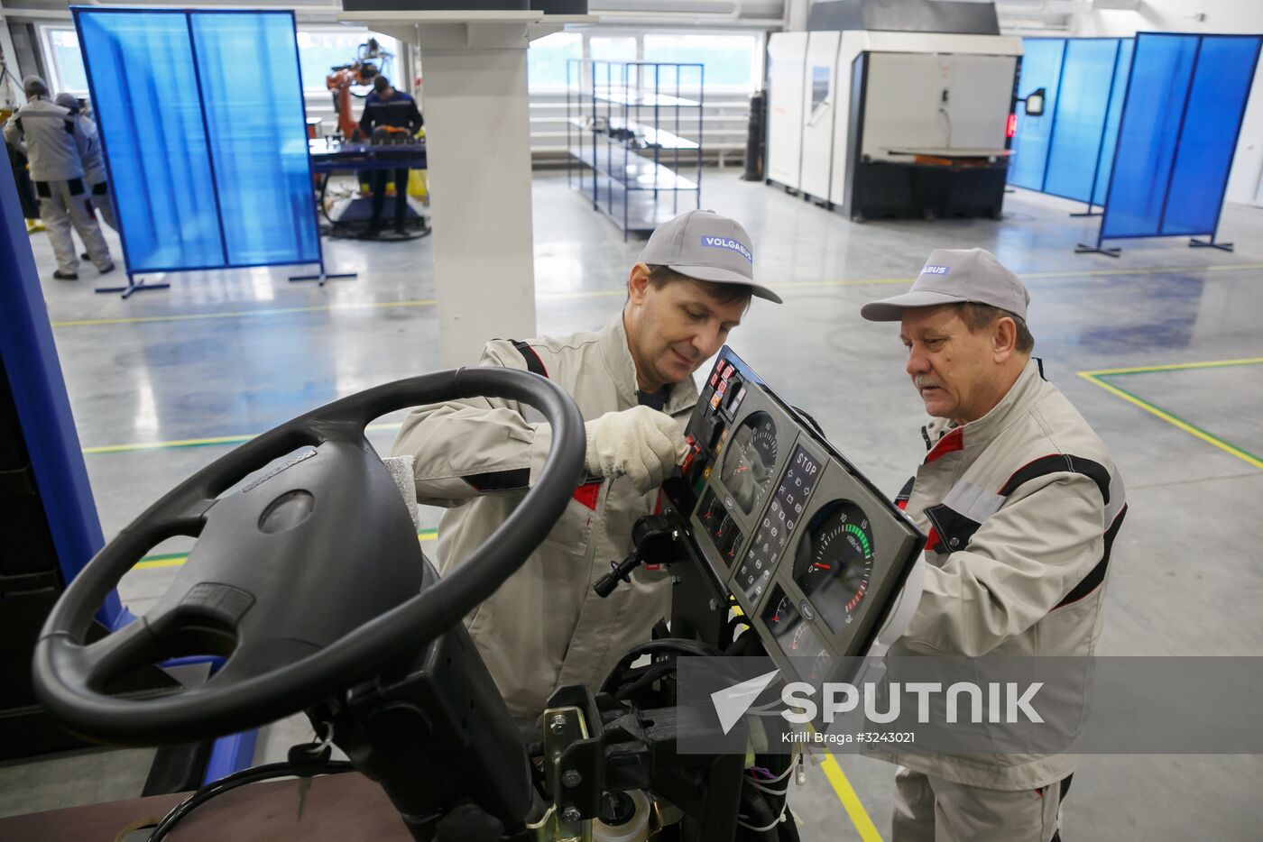 Chassis manufacturing for Volgabus buses in Volgograd