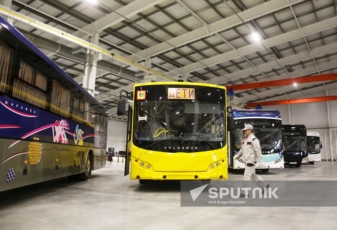Chassis manufacturing for Volgabus buses in Volgograd