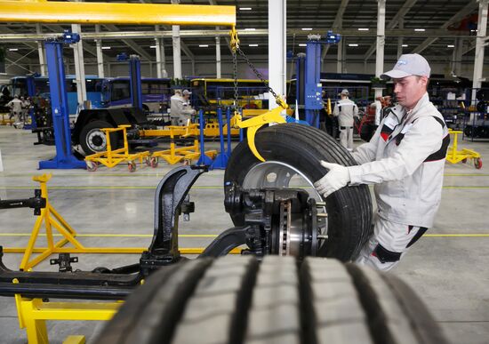 Chassis manufacturing for Volgabus buses in Volgograd