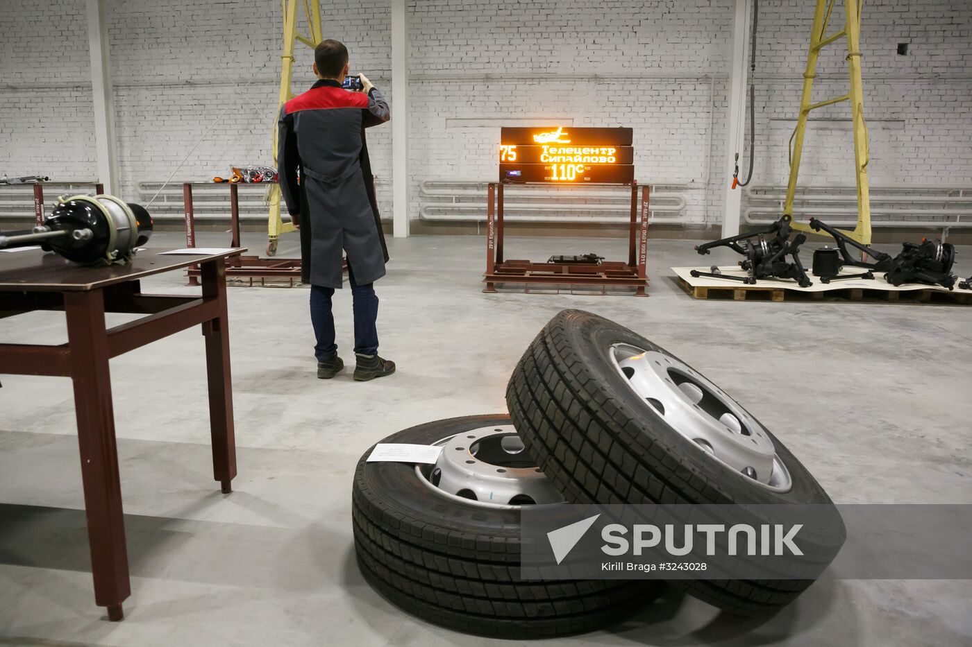 Chassis manufacturing for Volgabus buses in Volgograd