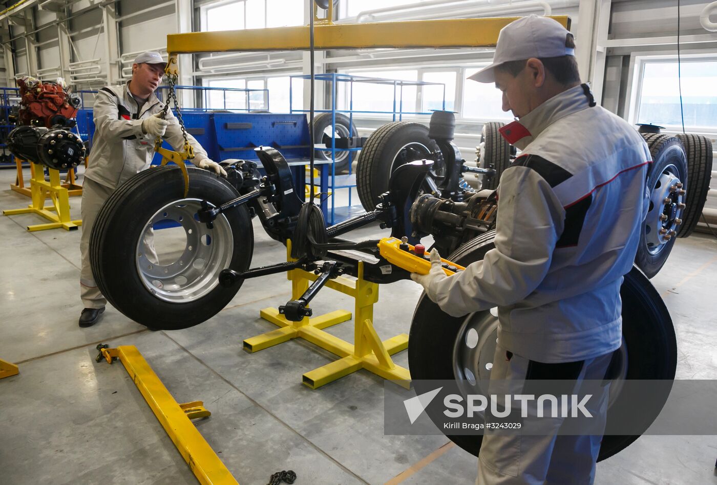 Chassis manufacturing for Volgabus buses in Volgograd
