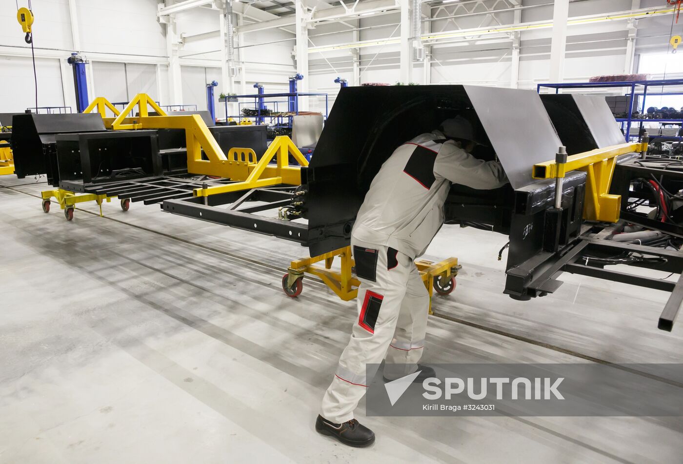 Chassis manufacturing for Volgabus buses in Volgograd