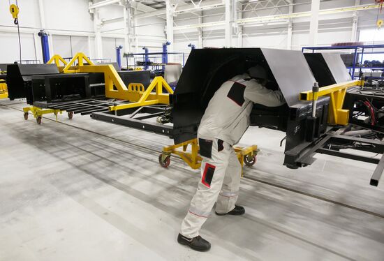 Chassis manufacturing for Volgabus buses in Volgograd
