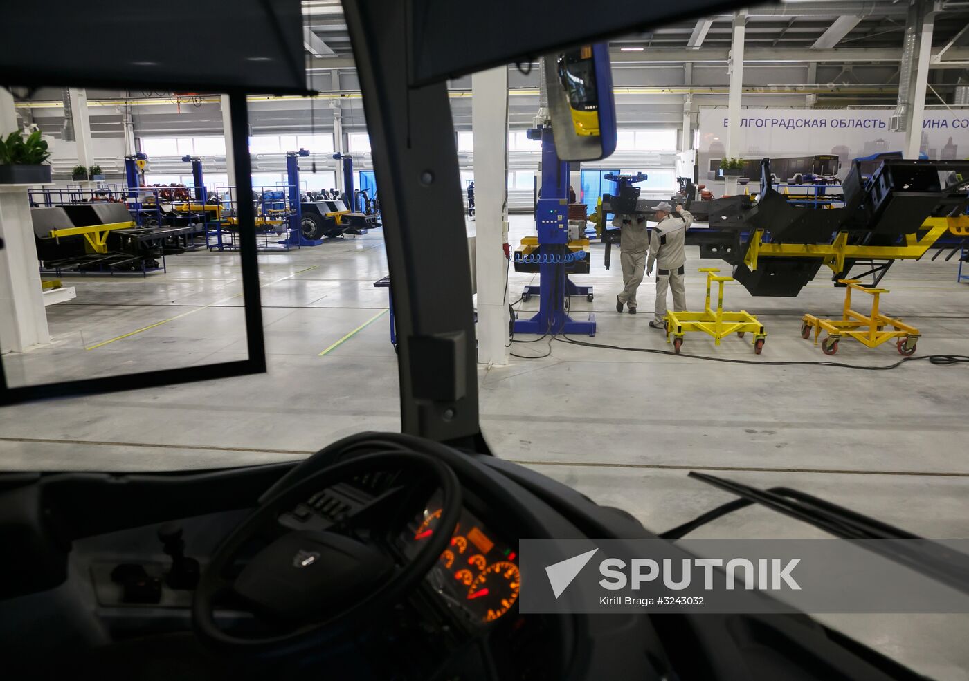 Chassis manufacturing for Volgabus buses in Volgograd