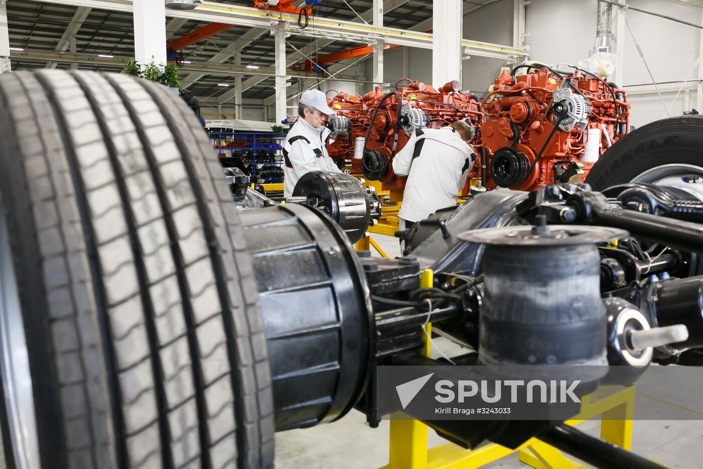 Chassis manufacturing for Volgabus buses in Volgograd