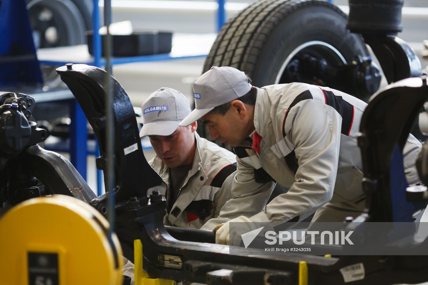 Chassis manufacturing for Volgabus buses in Volgograd