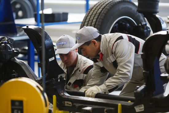 Chassis manufacturing for Volgabus buses in Volgograd