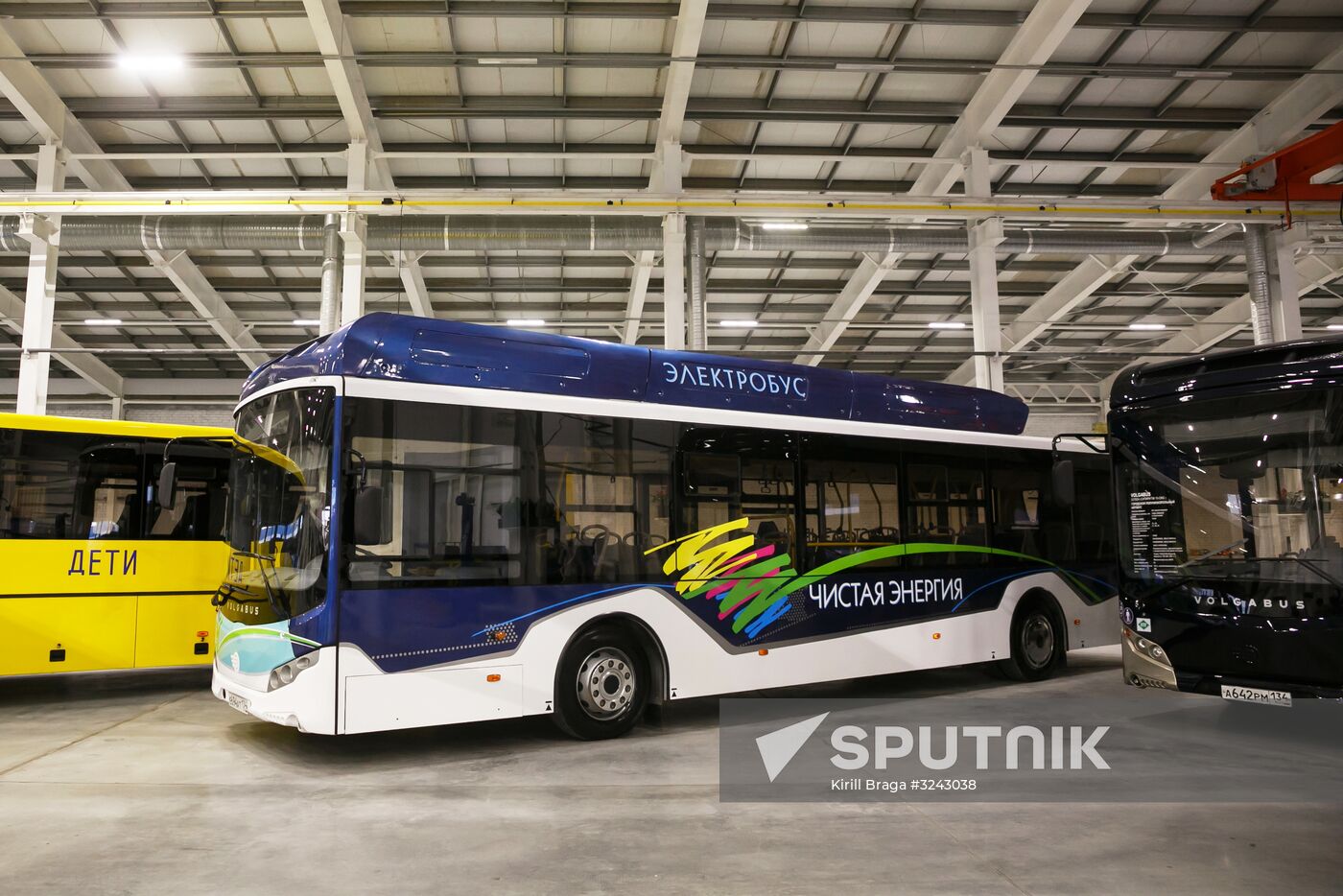 Chassis manufacturing for Volgabus buses in Volgograd