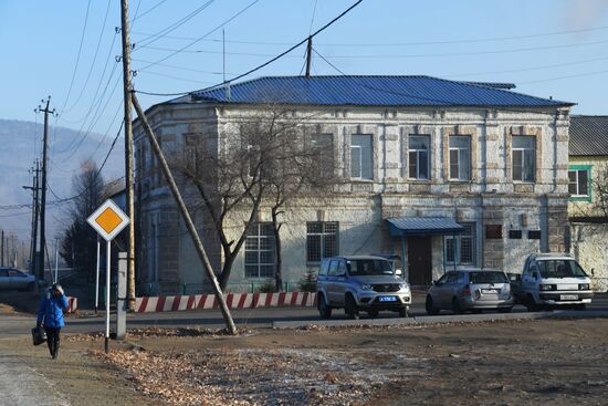 Russian cities. Sretensk