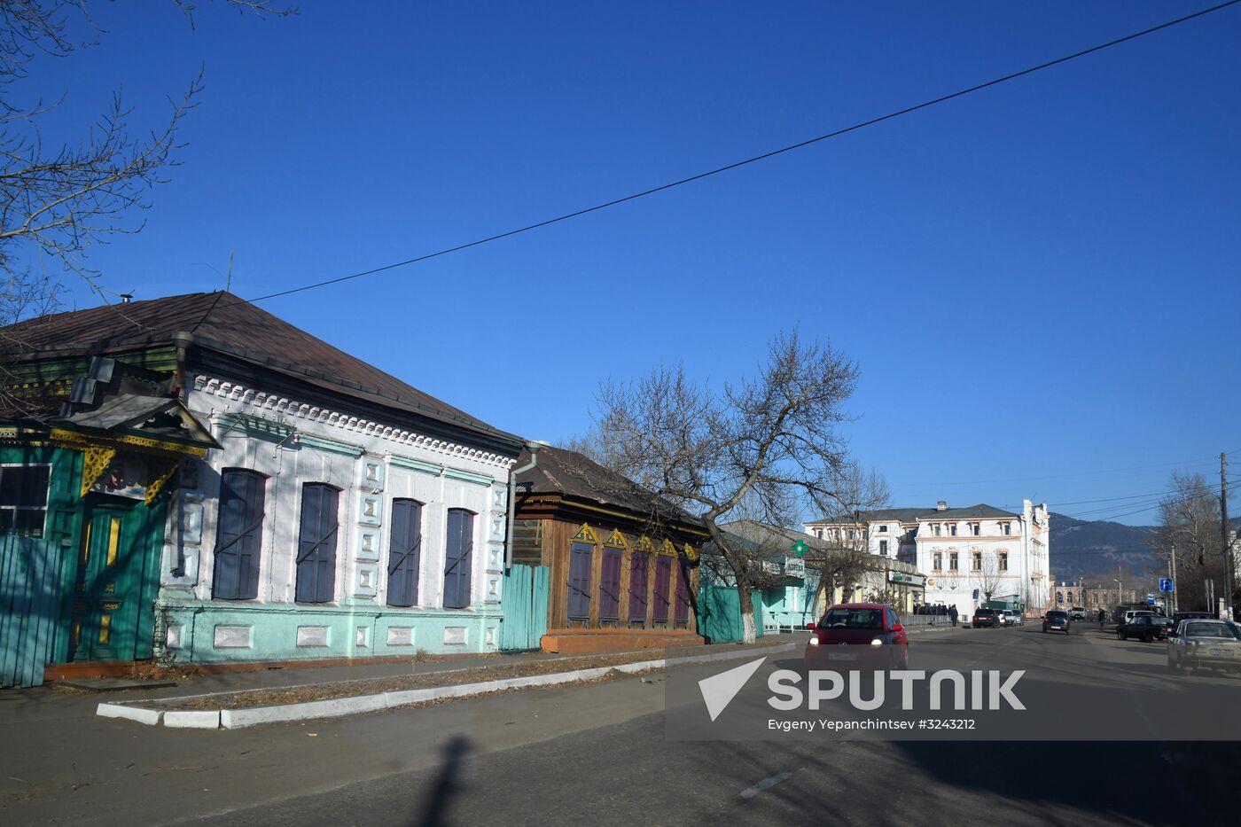 Russian cities. Sretensk